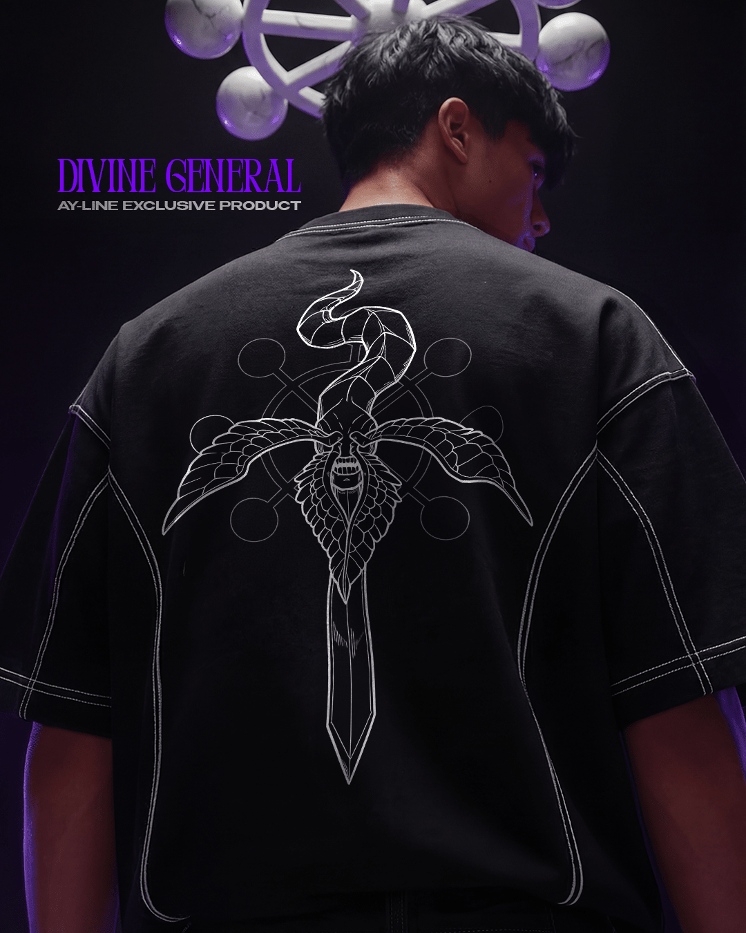 T-shirt Streetwear Divine General