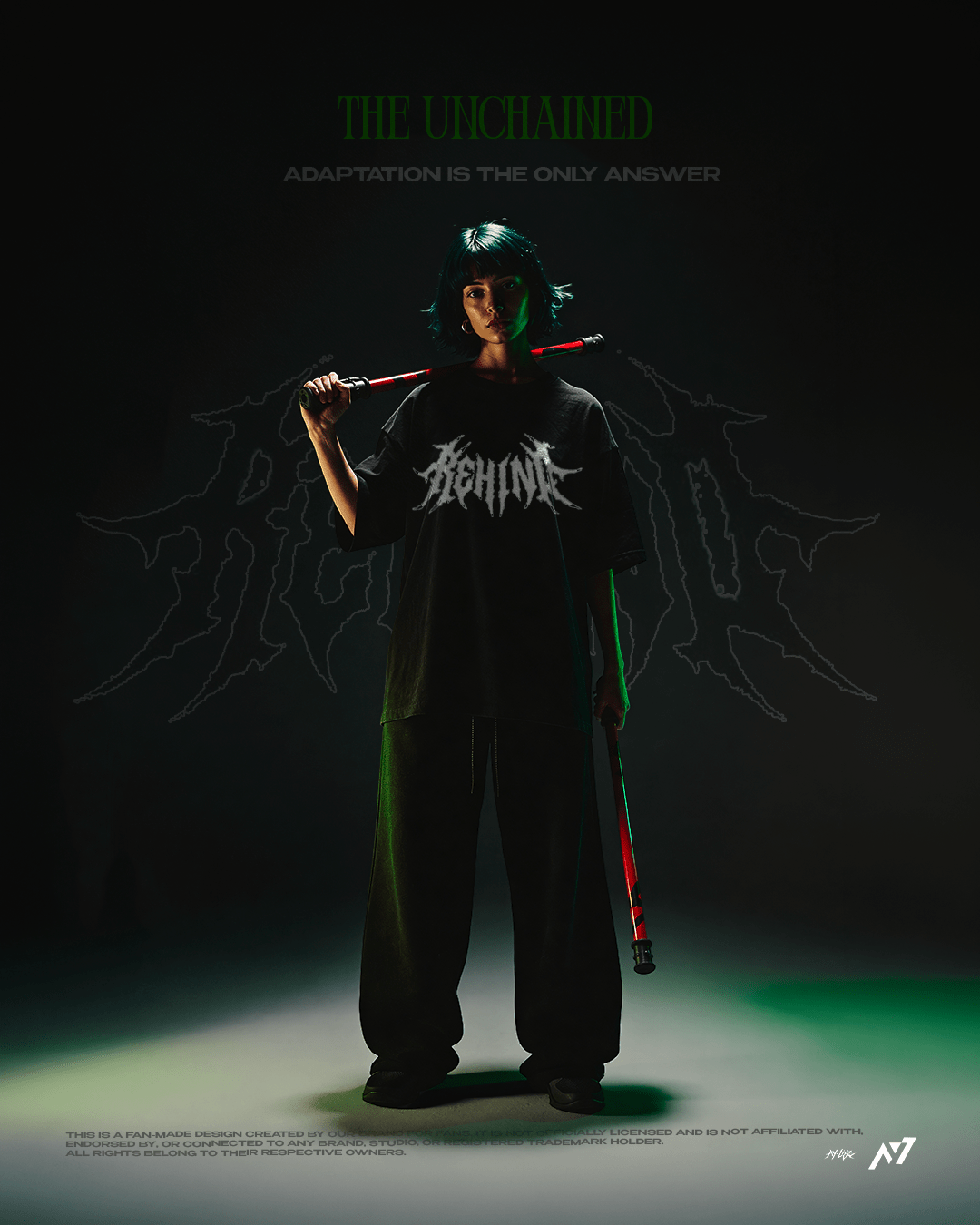 T-shirt Streetwear The Unchained
