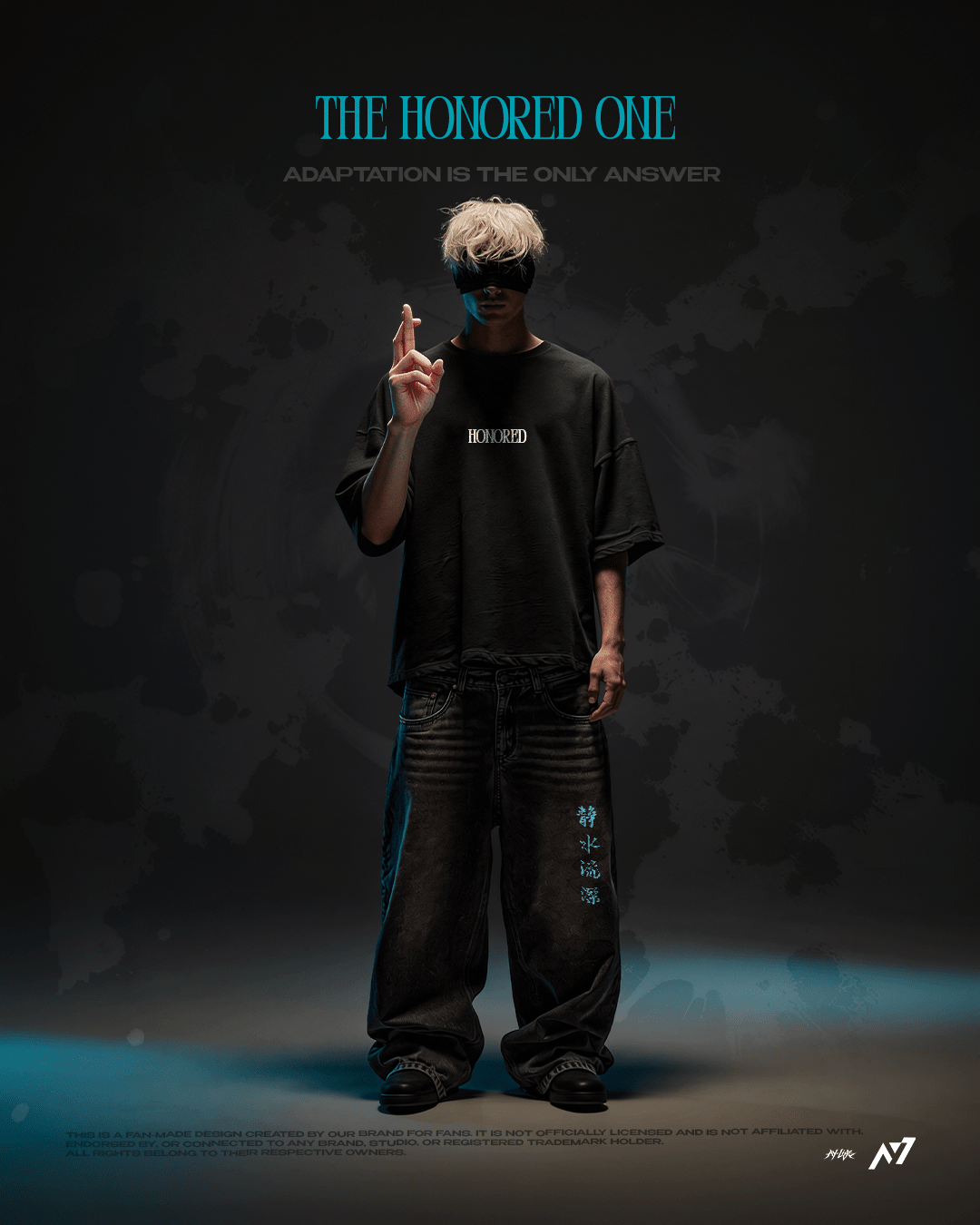 T-shirt Streetwear HONORED