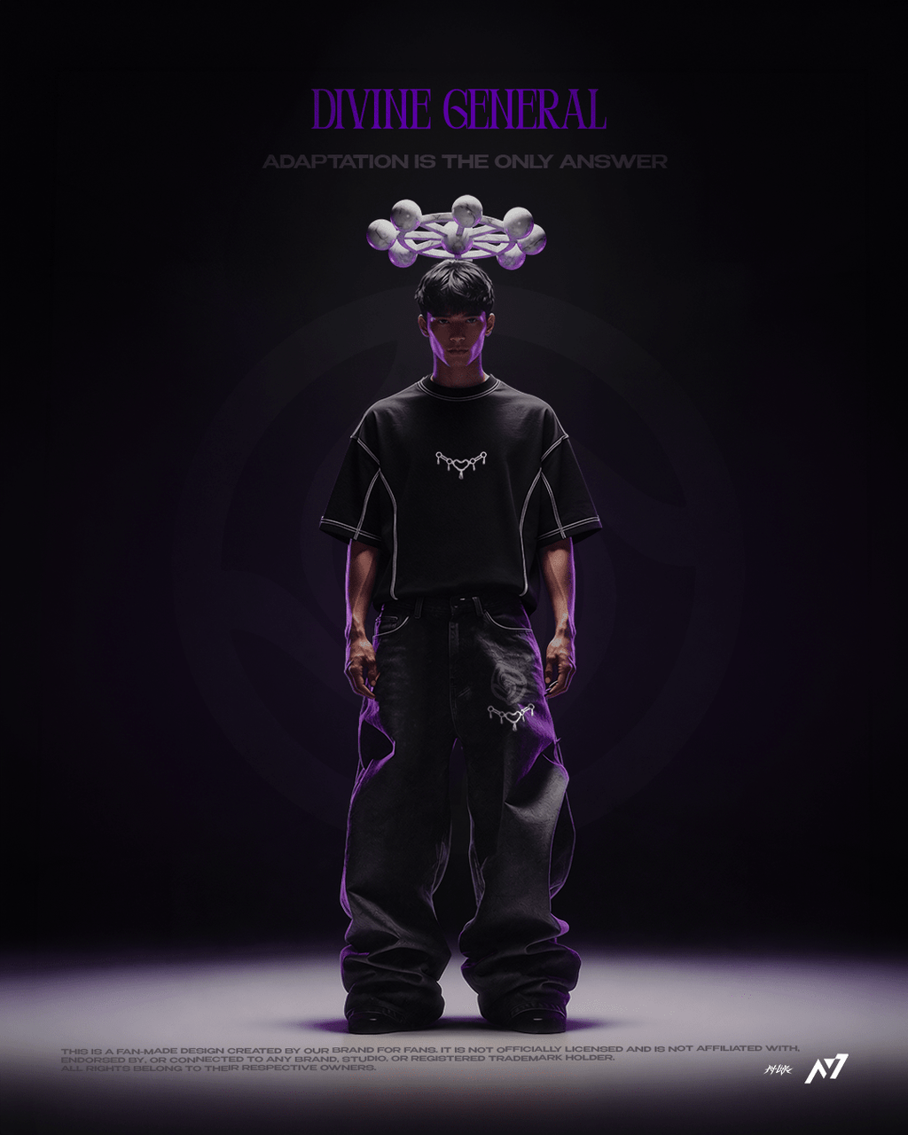 T-shirt Streetwear Divine General