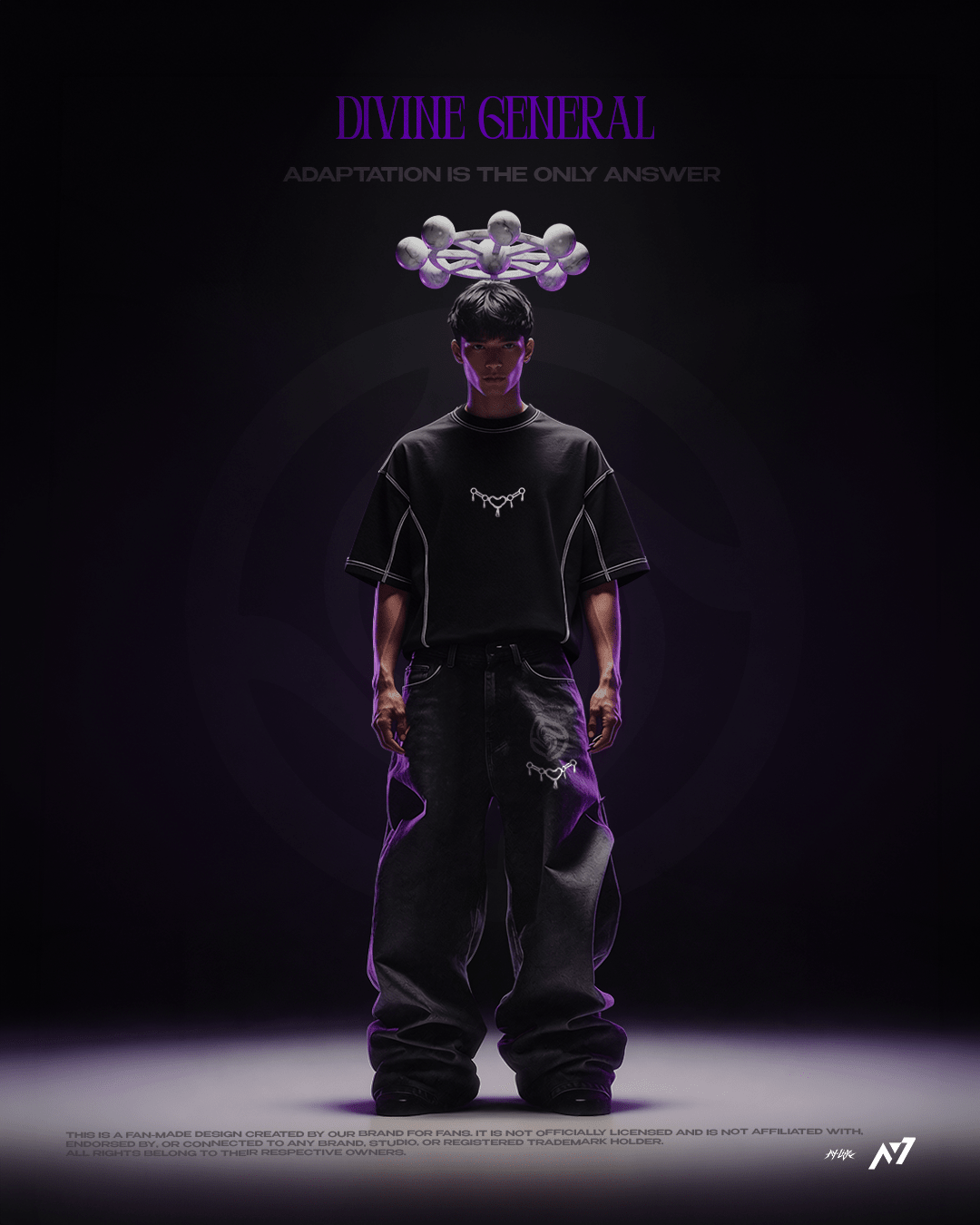 T-shirt Streetwear Divine General