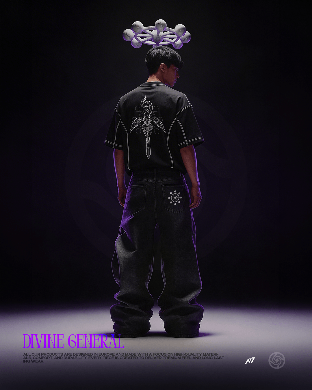 T-shirt Streetwear Divine General