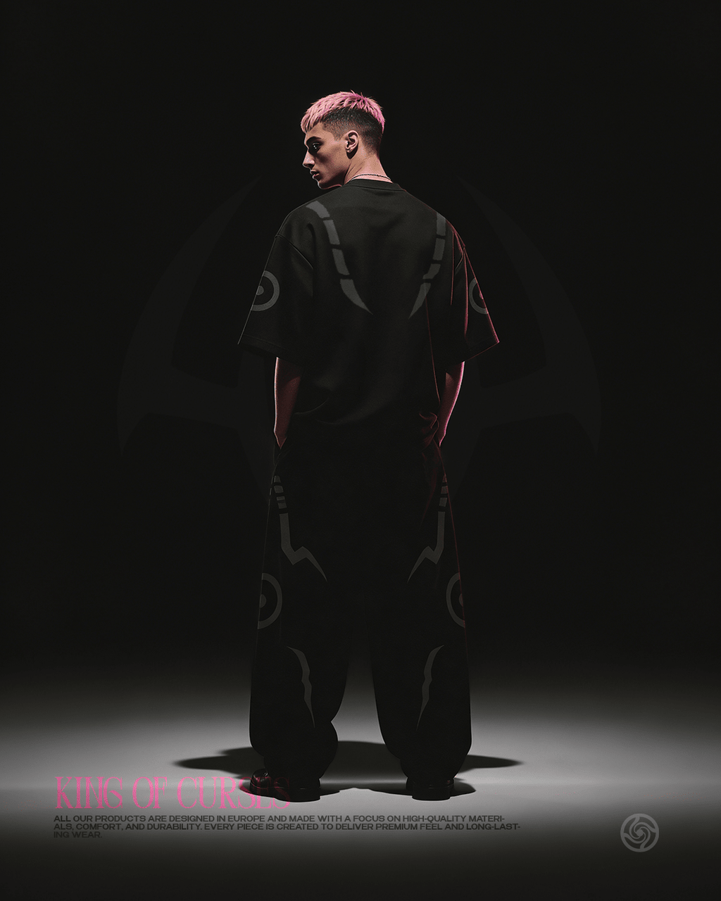 T-shirt Streetwear King Of Curses
