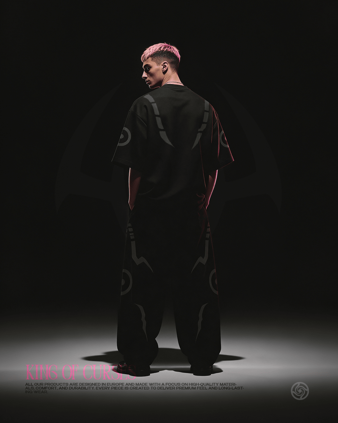 T-shirt Streetwear King Of Curses