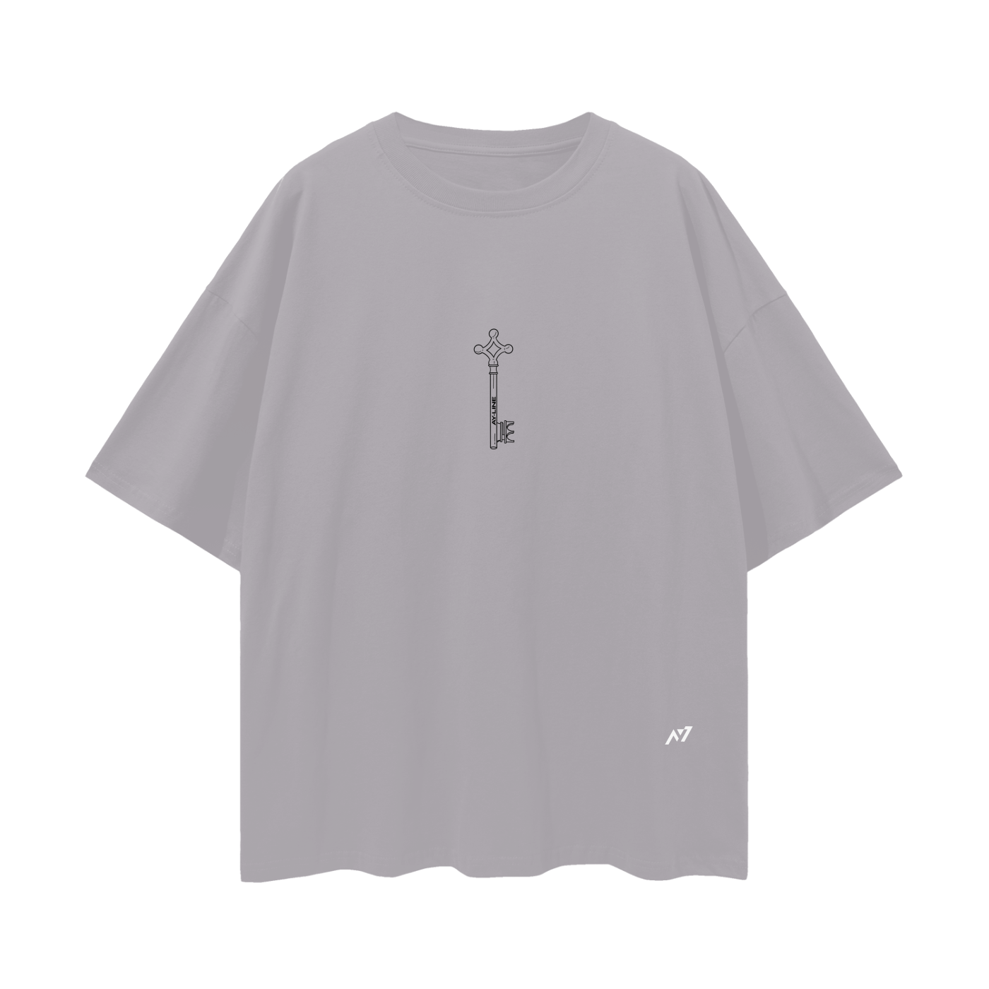 T-shirt Streetwear For His Sake Gris&Blanc