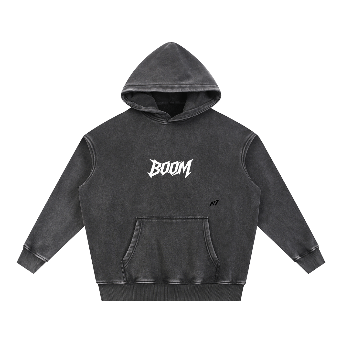 Hoodie Streetwear Blowback Délavé