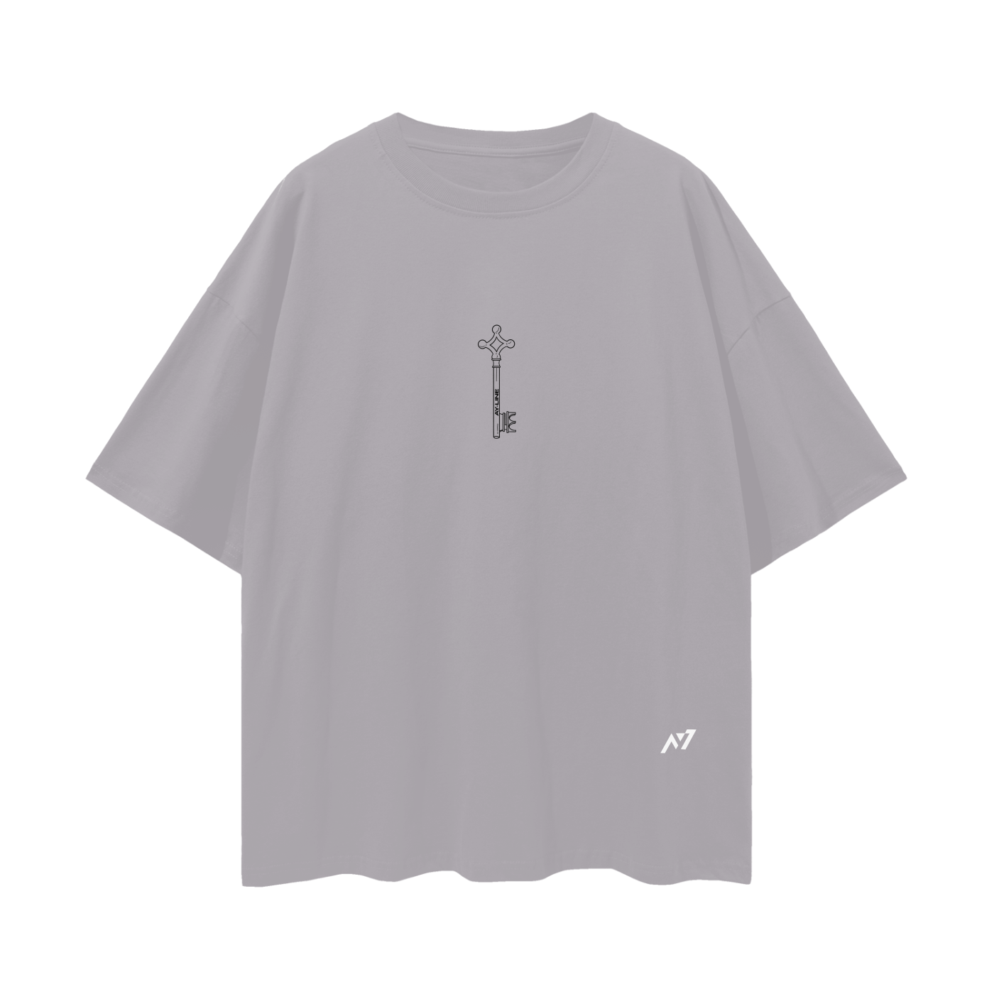 T-shirt Streetwear The Unforgiven Path Gris