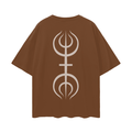 T-shirt Streetwear Nature’s Heart Marron