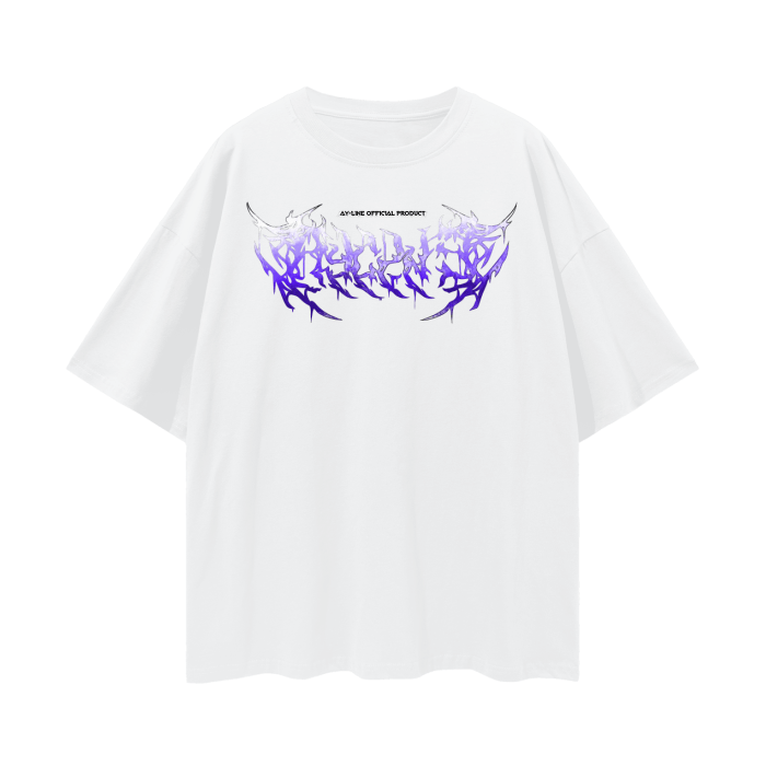T-shirt Streetwear The One Who Left It All Behind Blanc