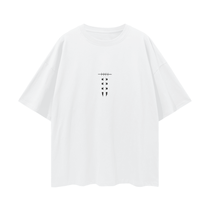 T-shirt Streetwear Cycle of Despair Blanc