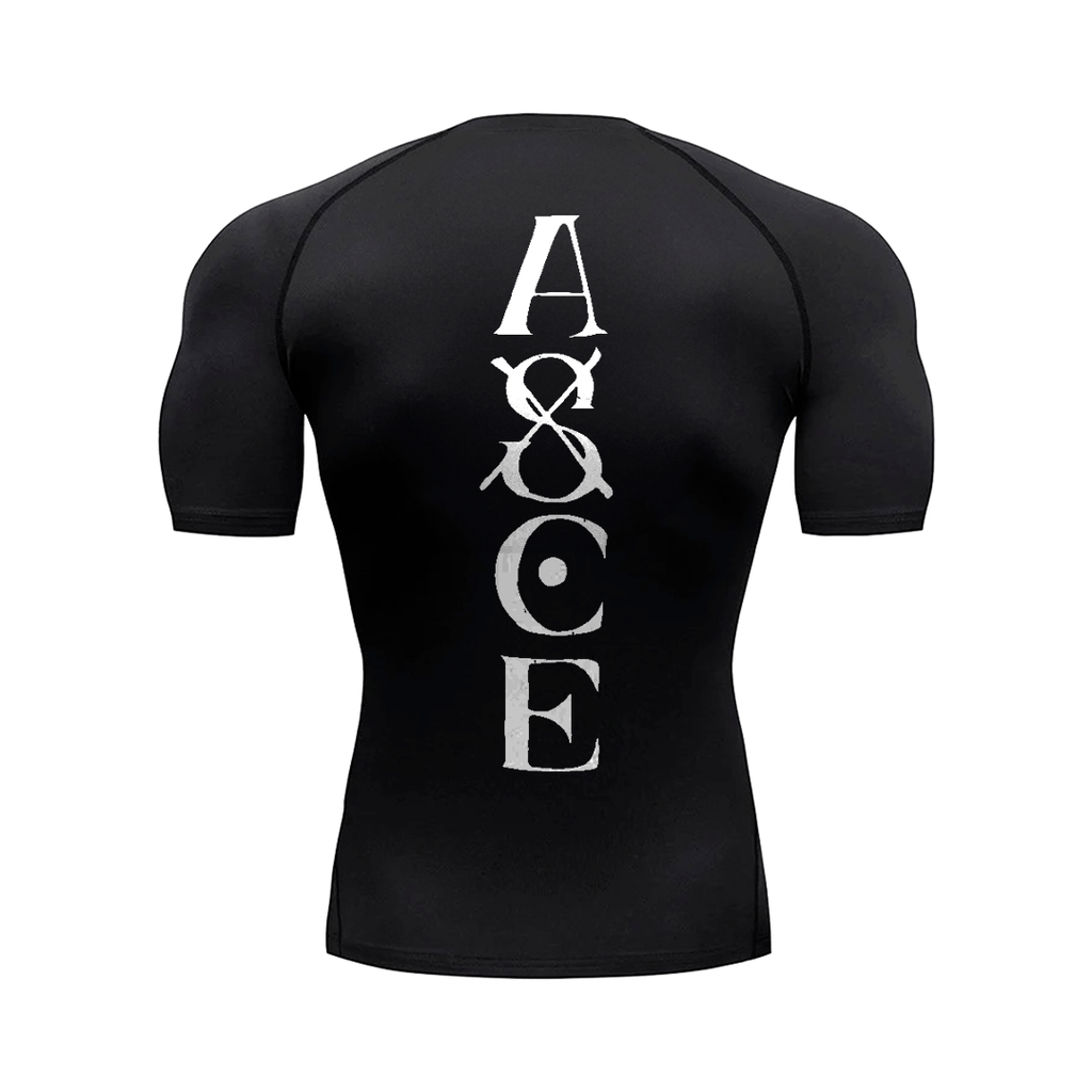 T-shirt de compression Flame Rogue Noir