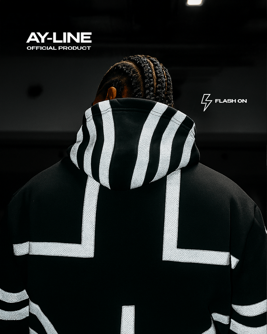 Hoodie Streetwear Réfléchissant 3rd Upper Moon