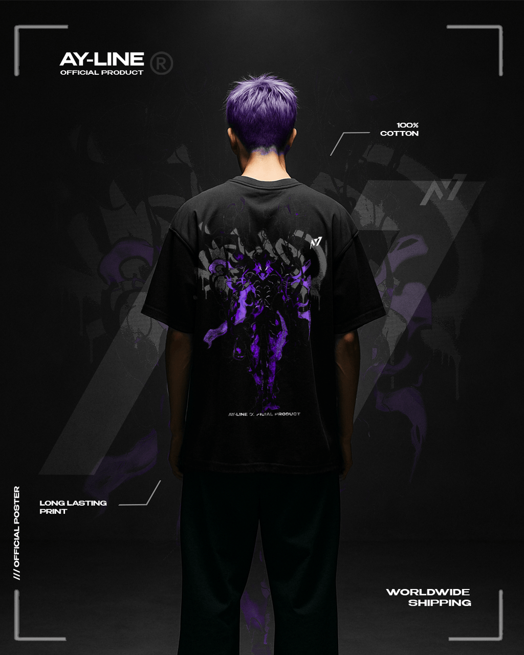 T-shirt Streetwear King of the Ants