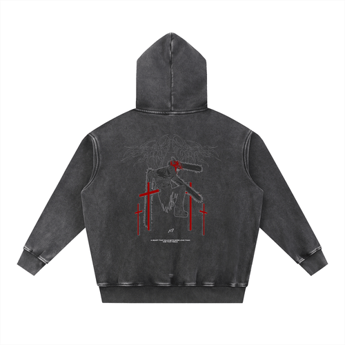 Hoodie Délavé Saint of Violence