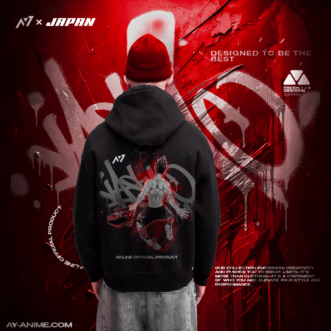 Hoodie Streetwear Talent Eater Noir