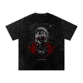 T-shirt Streetwear The Unforgiven Path Délavé Noir