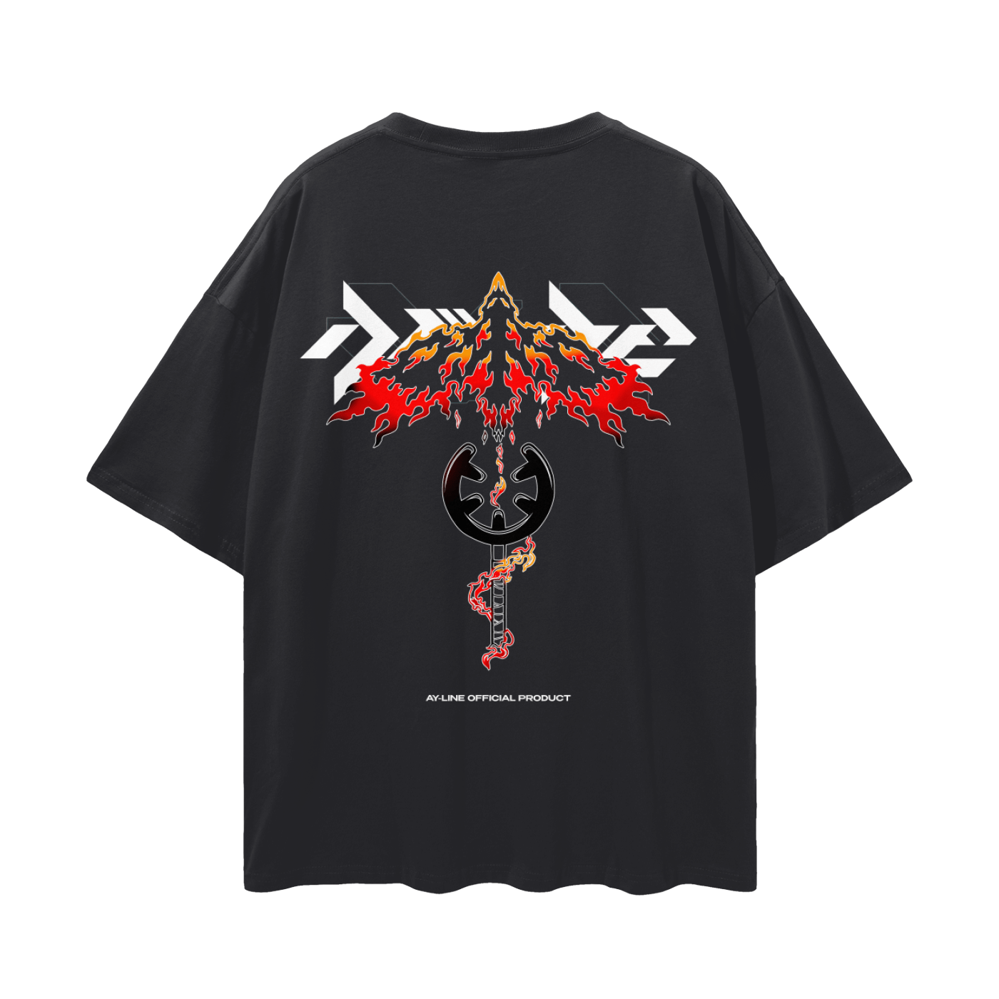 T-shirt Streetwear Burning Truth