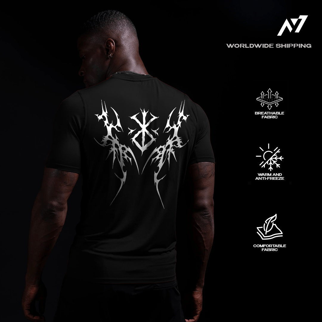 T-shirt de compression Brand of Sacrifice Noir