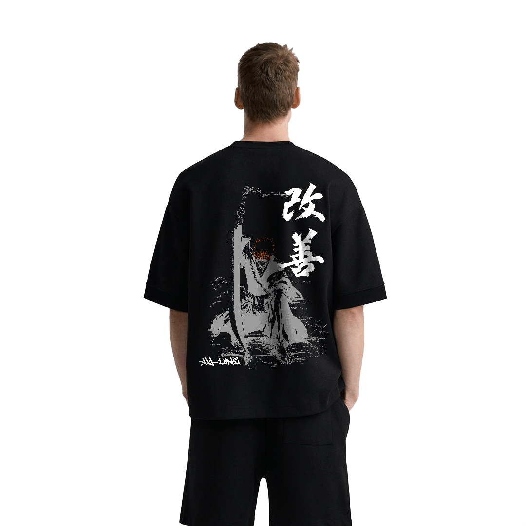 T-shirt Streetwear Blade of Justice Graffiti