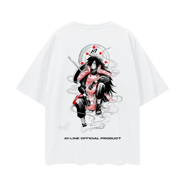 T-shirt Streetwear Eye of the Moon Blanc