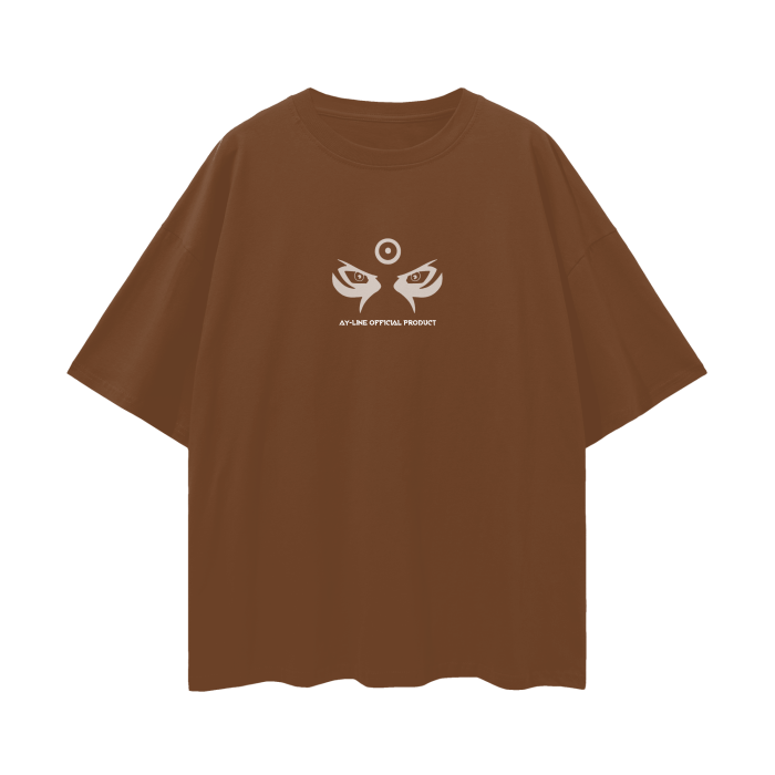 T-shirt Streetwear Nature’s Heart Marron