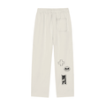 Pantalon Stray Collector White