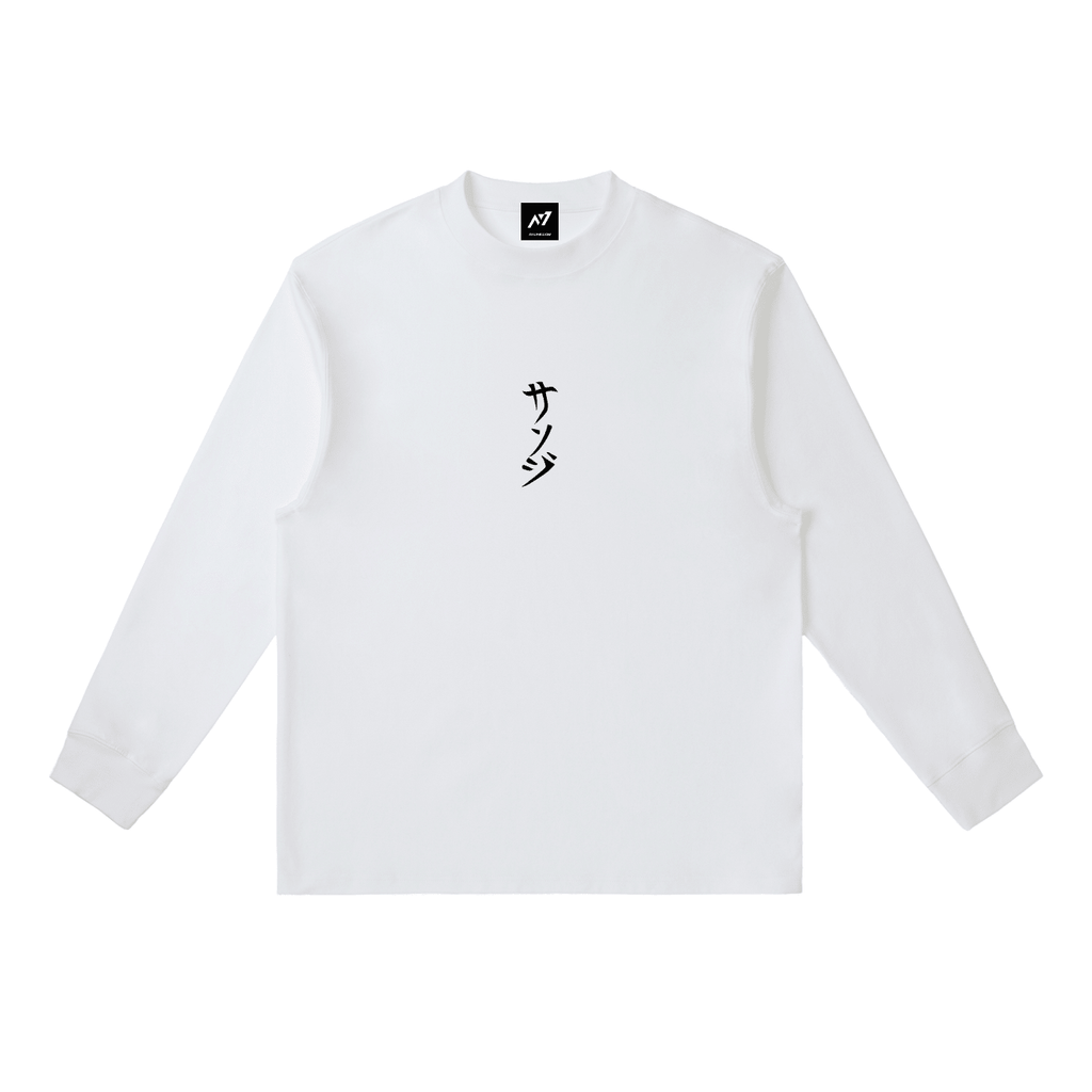 Manches longues Crewneck Black Leg