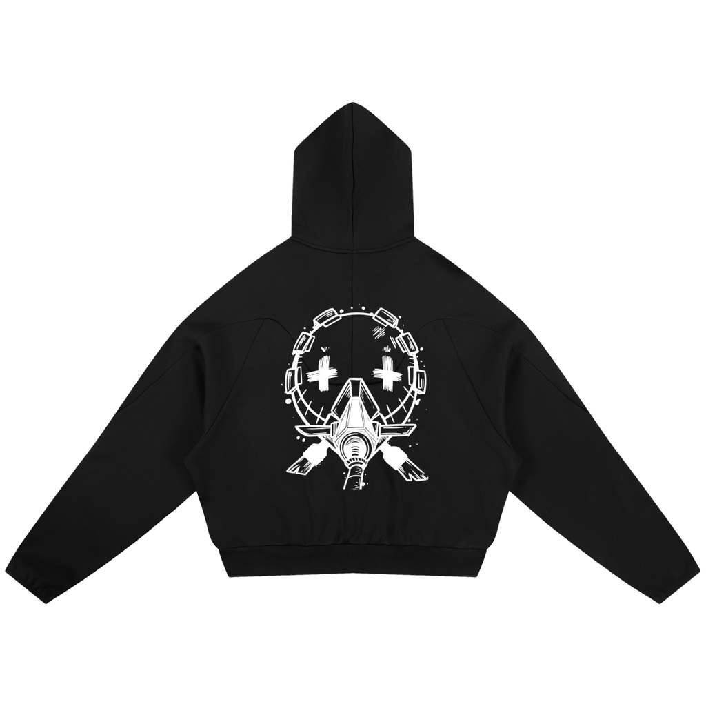 Hoodie Premium Masked Outcast Black