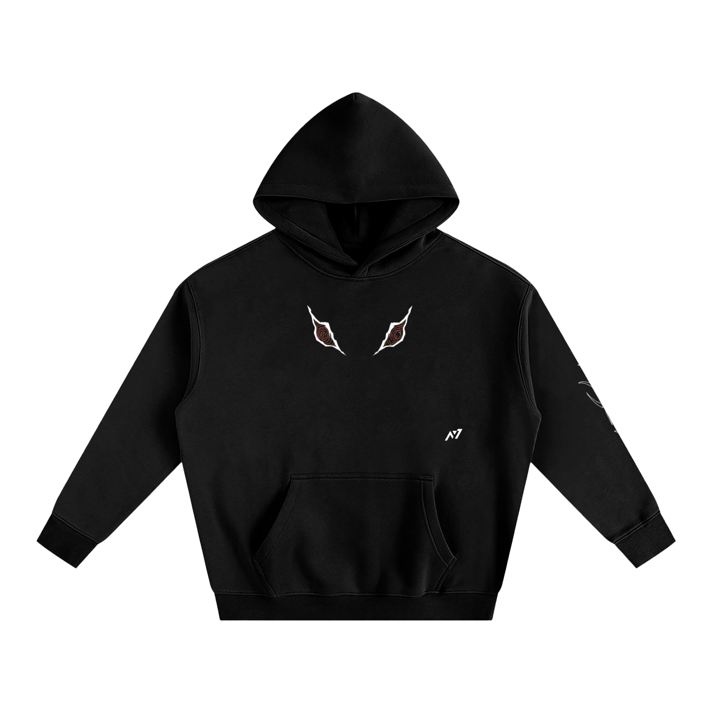 Hoodie Streetwear Red Eyes