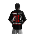 T-shirt Streetwear Crimson Flow