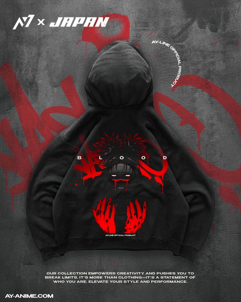 Hoodie Premium Blood Manipulation