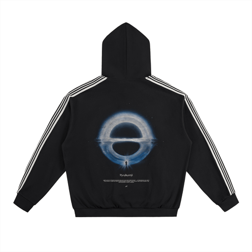 Hoodie Rayé Event Horizon