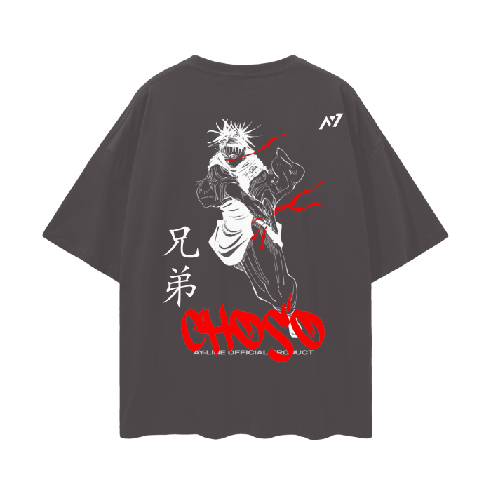 T-shirt Streetwear Crimson Flow 2.0