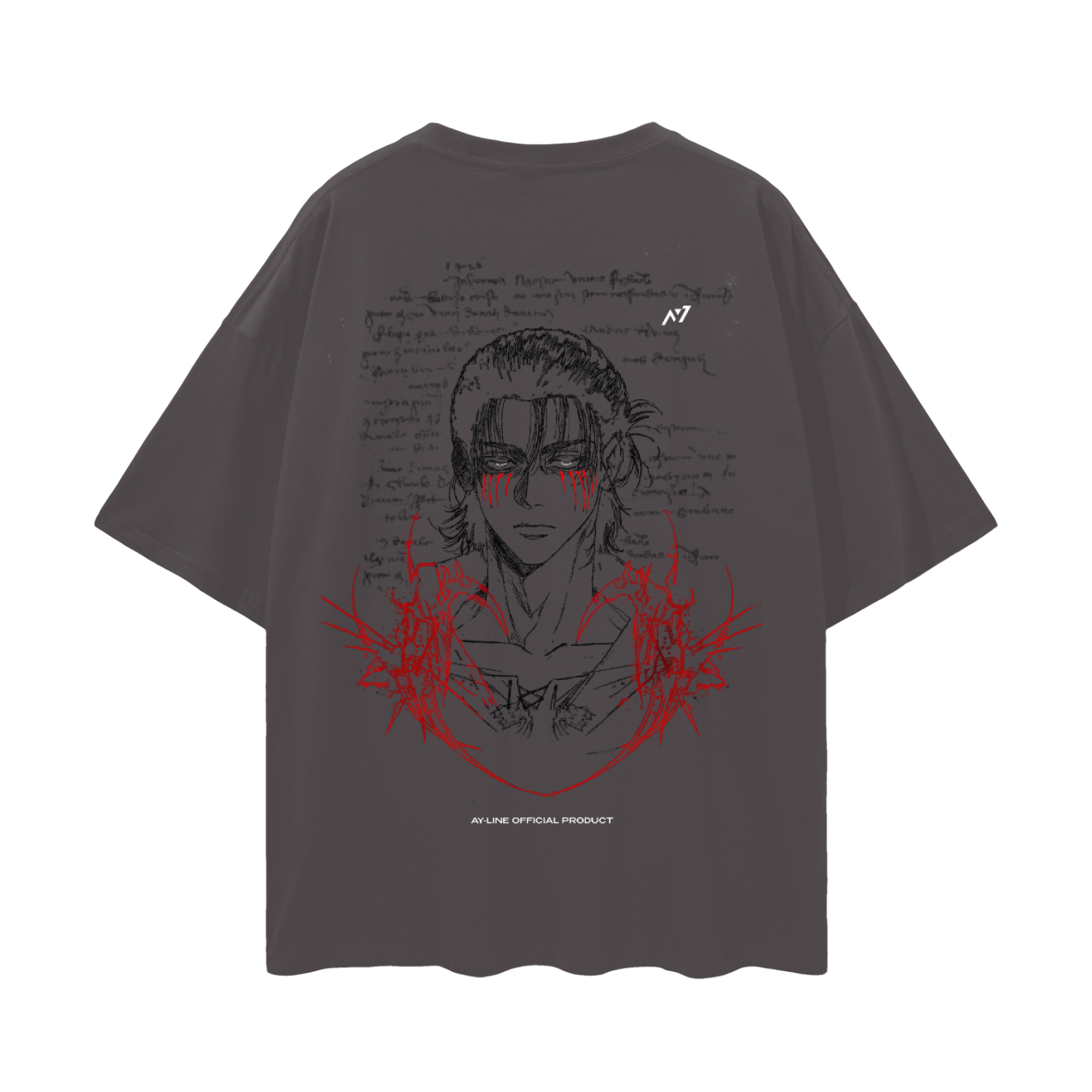 T-shirt Streetwear The Unforgiven Path Gris