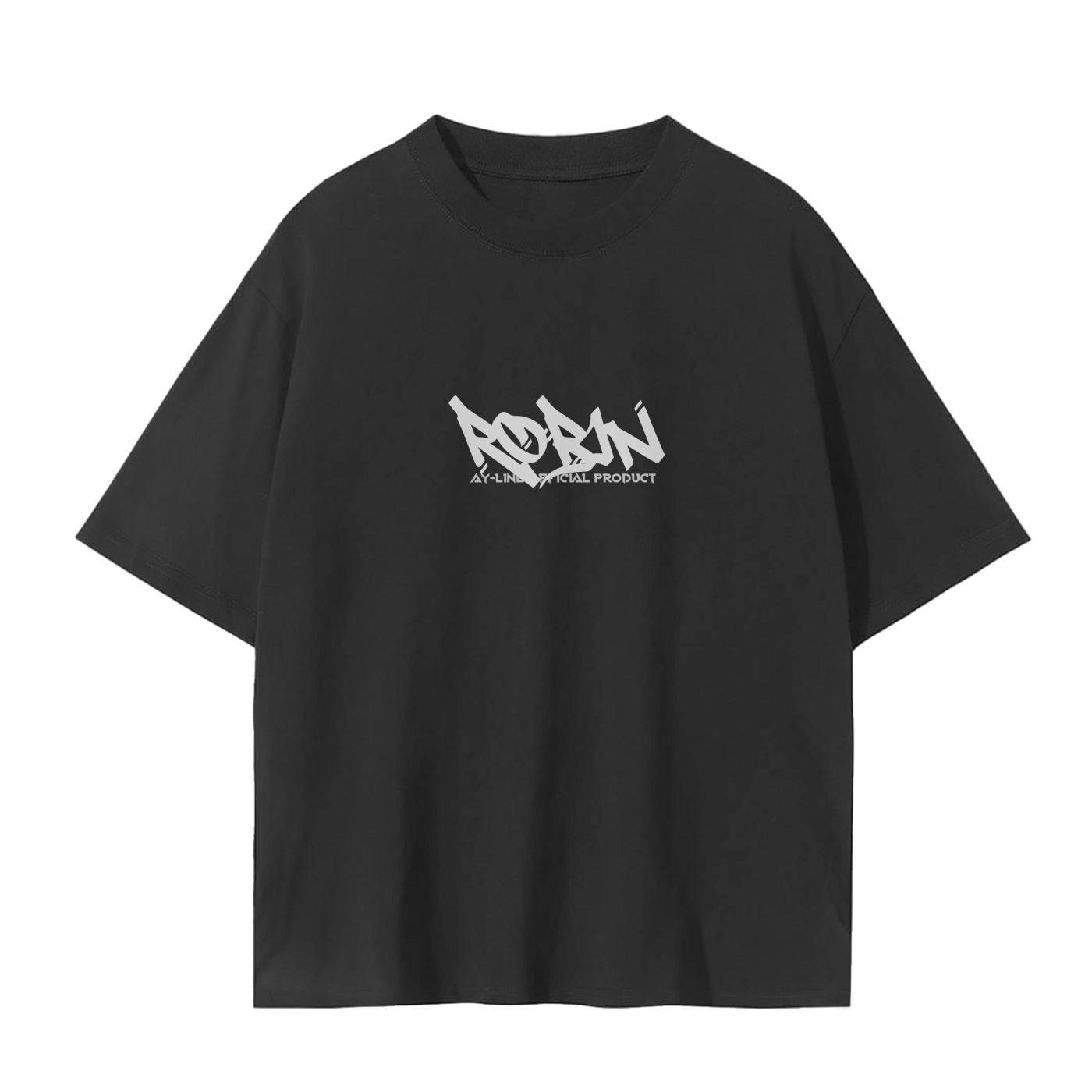 T-shirt Streetwear Hands of Fate Noir
