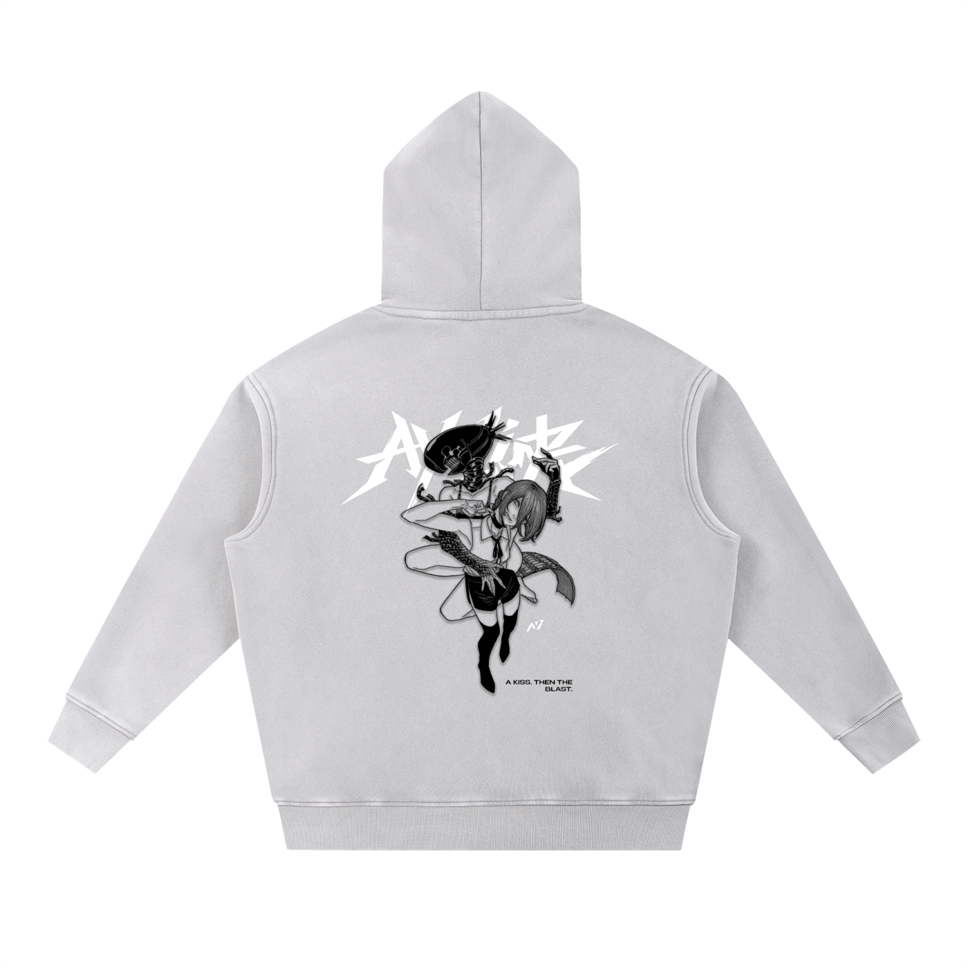 Hoodie Streetwear Blowback Délavé