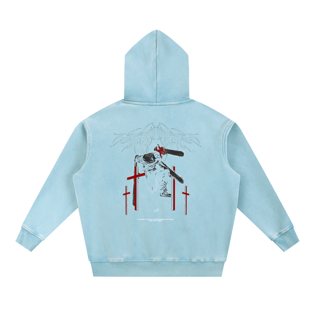 Hoodie Délavé Saint of Violence