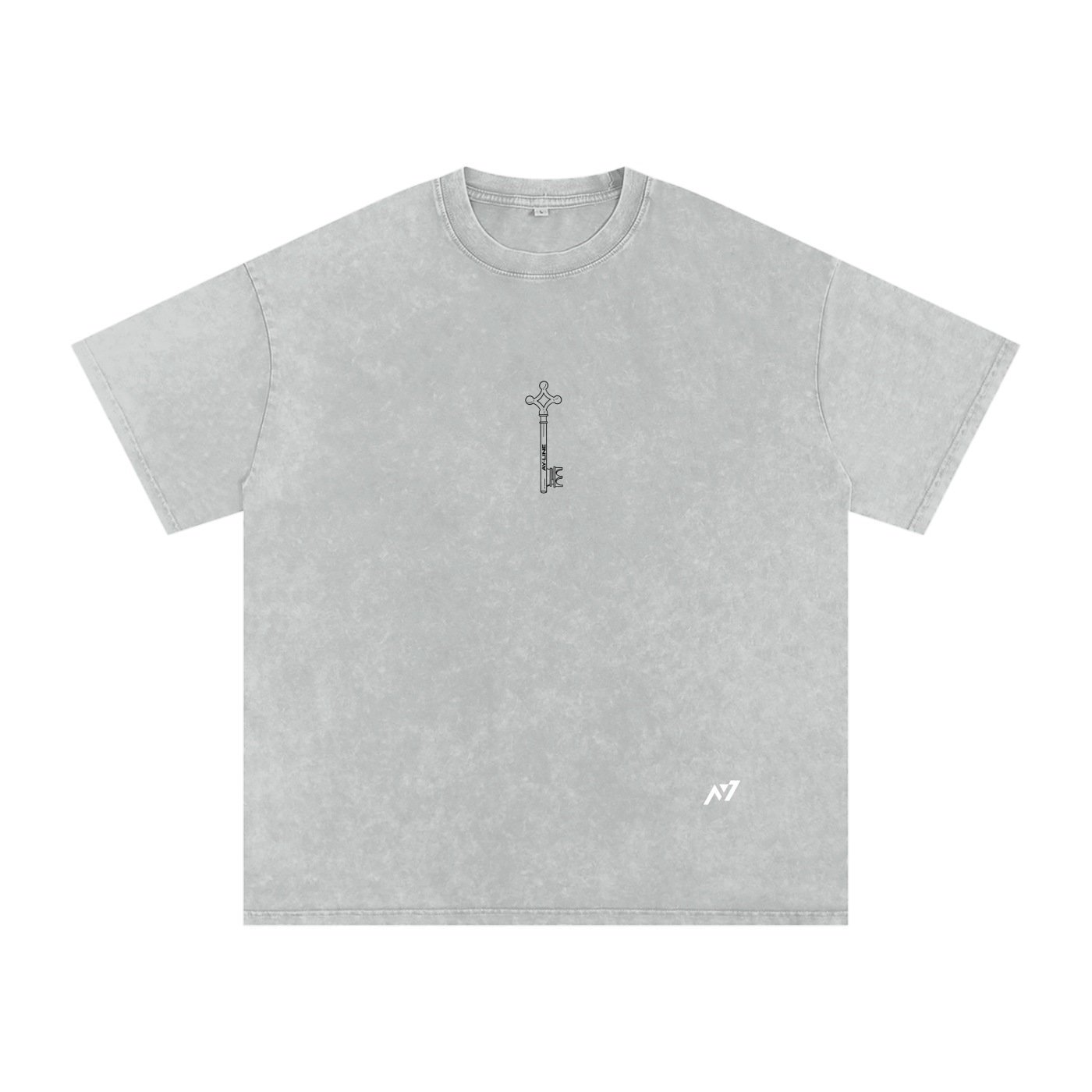 T-shirt Streetwear The Unforgiven Path Délavé