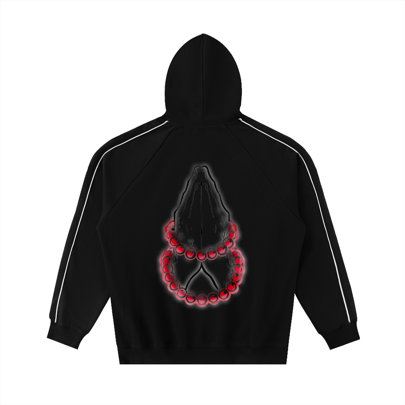 Hoodie Streetwear Rayé Stone Hashira