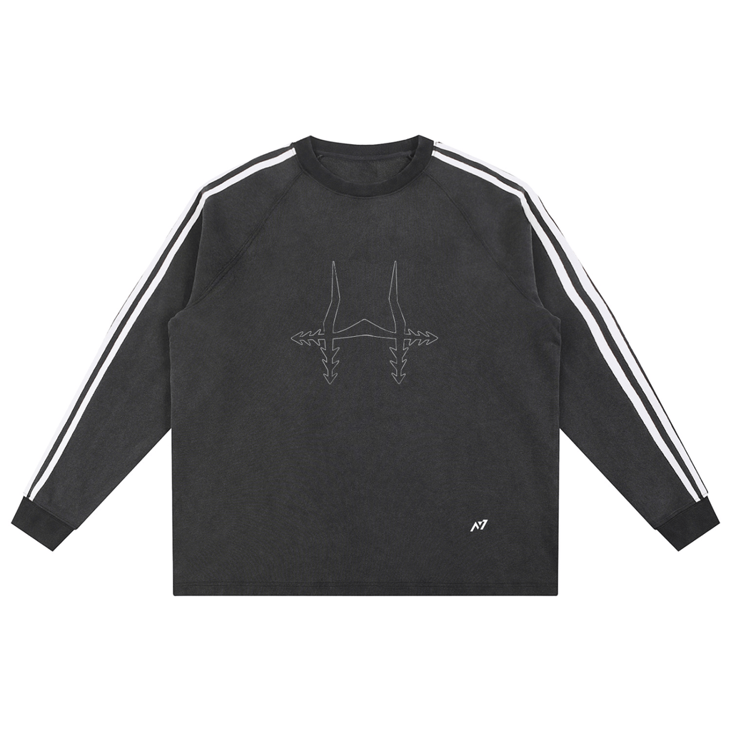 Sweatshirt Rayé Blood Rite