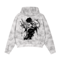 Hoodie Streetwear Zippé Délavé Shadow Monarch