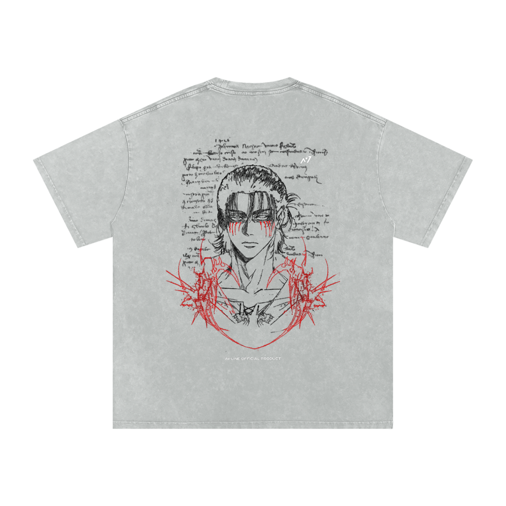T-shirt Streetwear The Unforgiven Path Délavé
