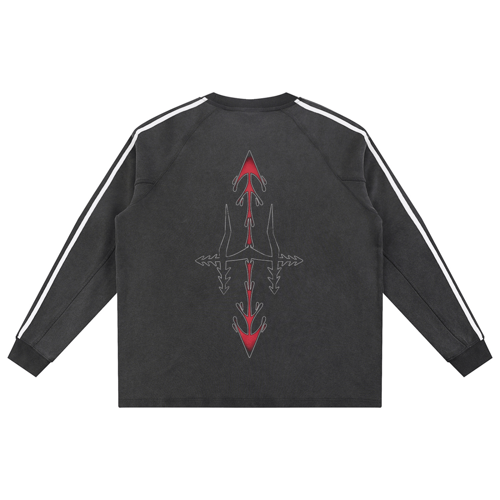 Sweatshirt Rayé Blood Rite