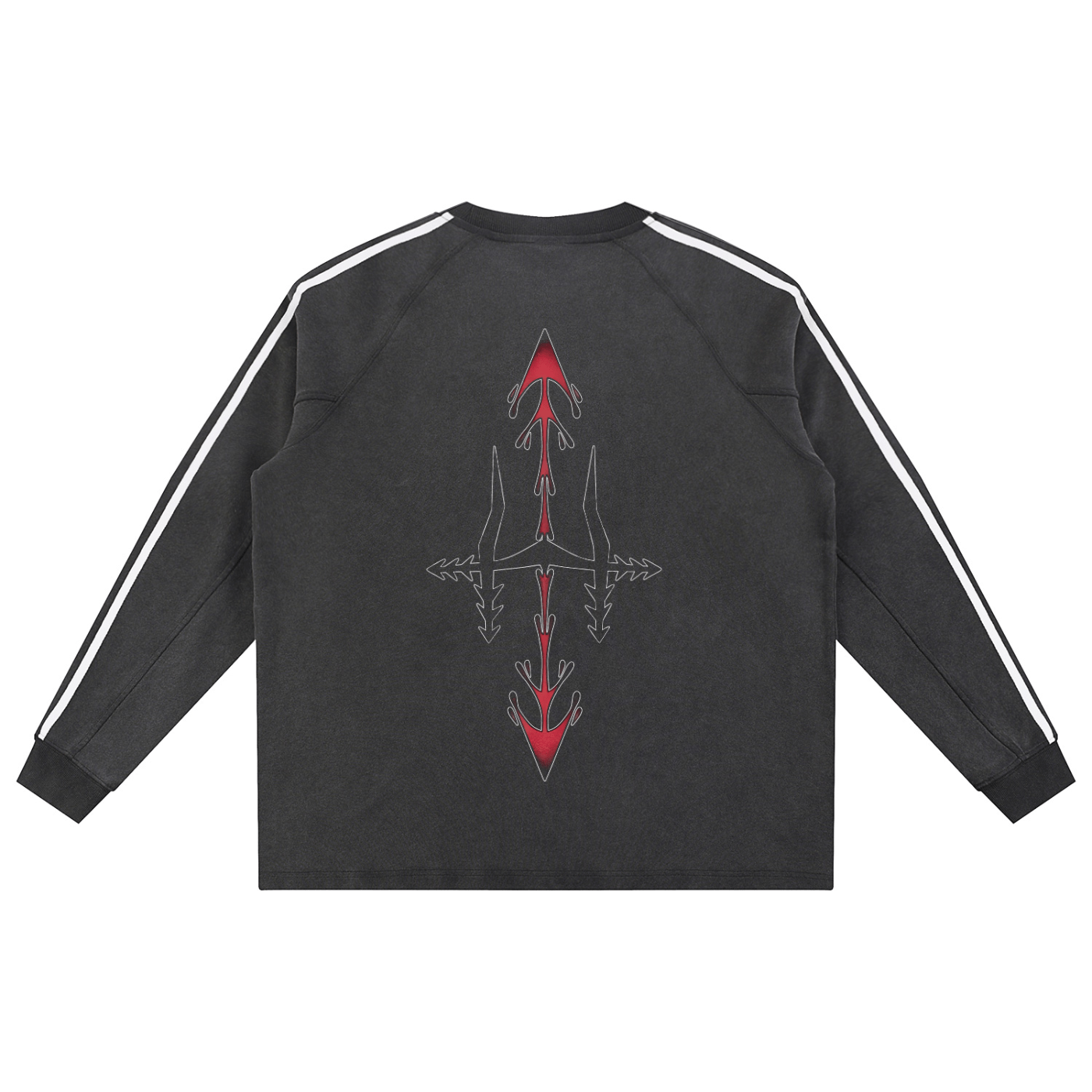 Sweatshirt Rayé Blood Rite