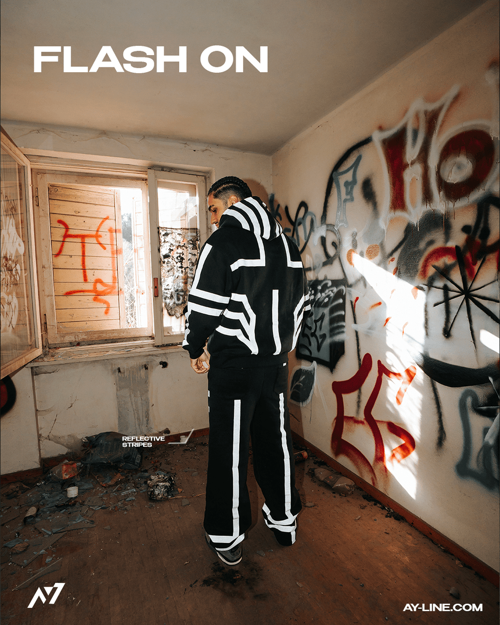 Hoodie Streetwear Réfléchissant 3rd Upper Moon