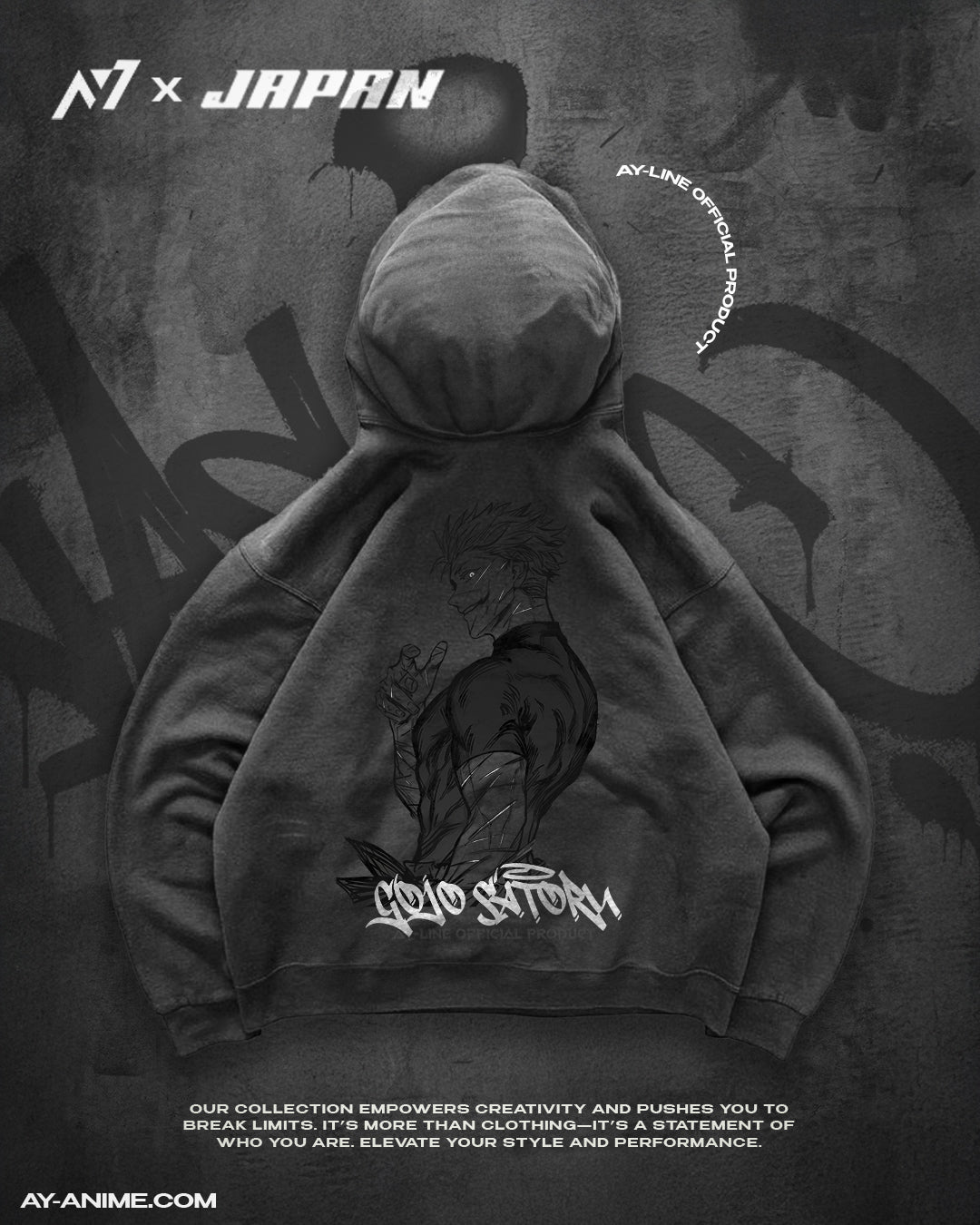 Hoodie Streetwear The Honored One