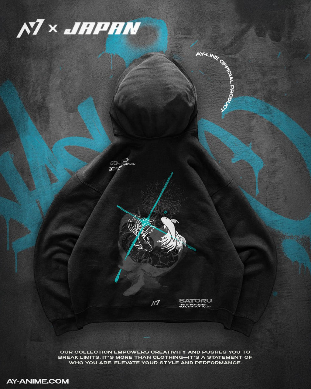 Hoodie Streetwear Strongest Sorcerers