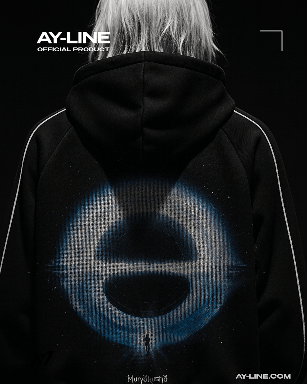 Hoodie Rayé Event Horizon