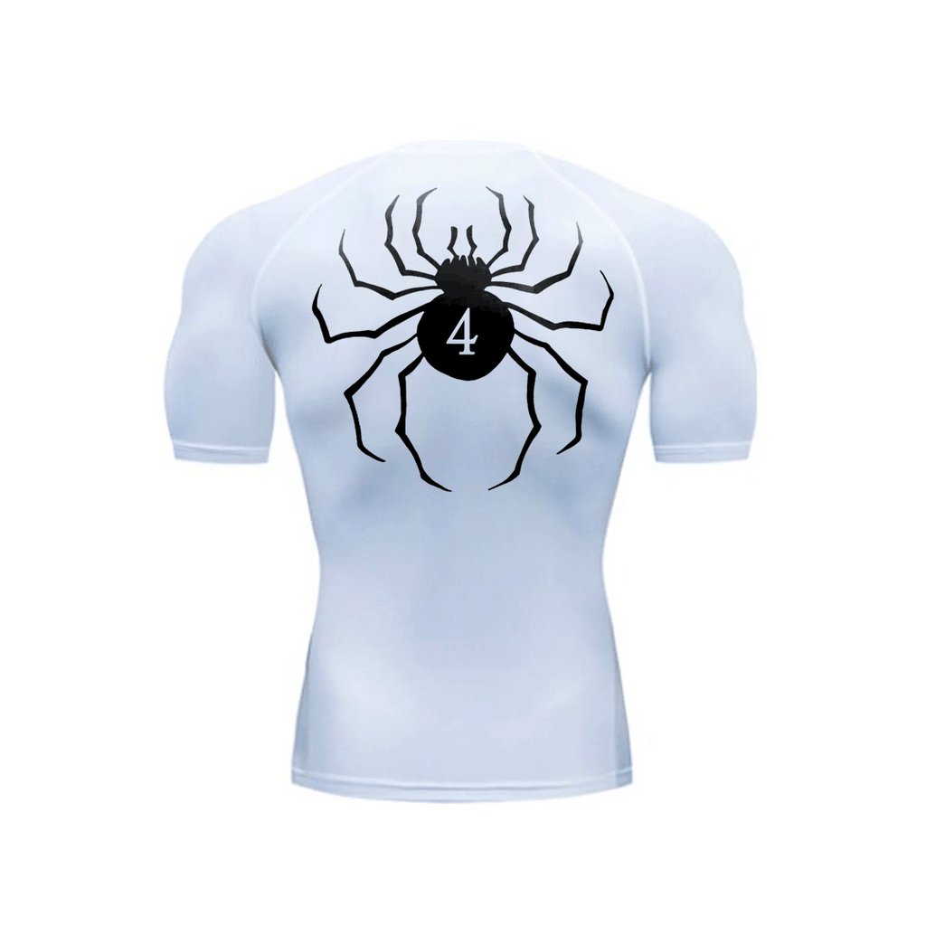 T-shirt de compression Streetwear Phantom Jester Blanc