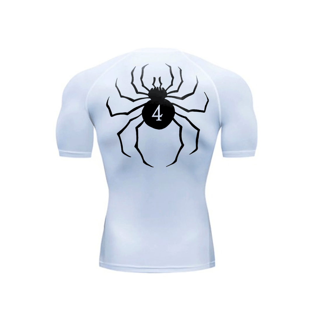 T-shirt de compression Streetwear Phantom Jester Blanc